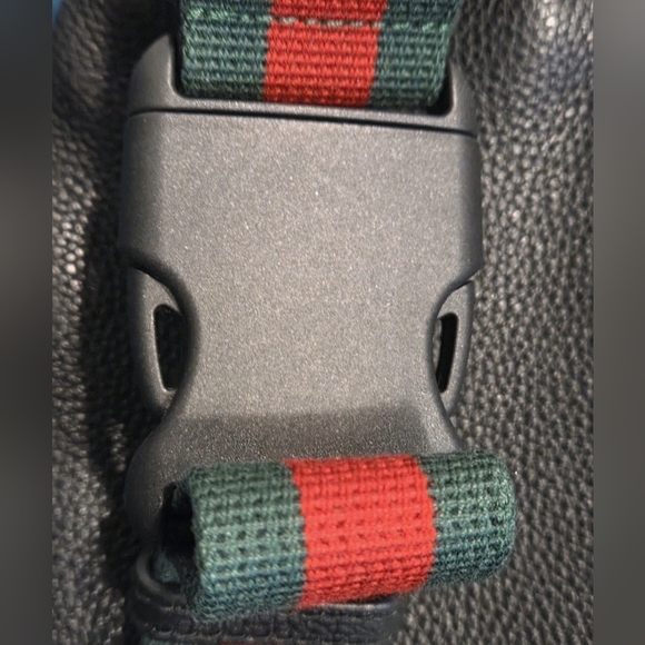 GUCCI Printed (Unisex) Black Leather Belt / Waist Bag with COA - Picture 7 of 16